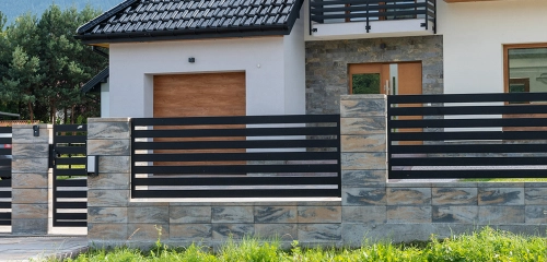 Ideas for a modern house front fence - gallery of inspiration and tips