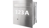Letterboxes with bell button