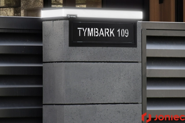 LED BLOCK lamps with address