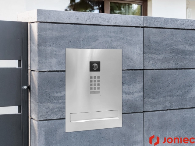 Letterboxes with X video intercom